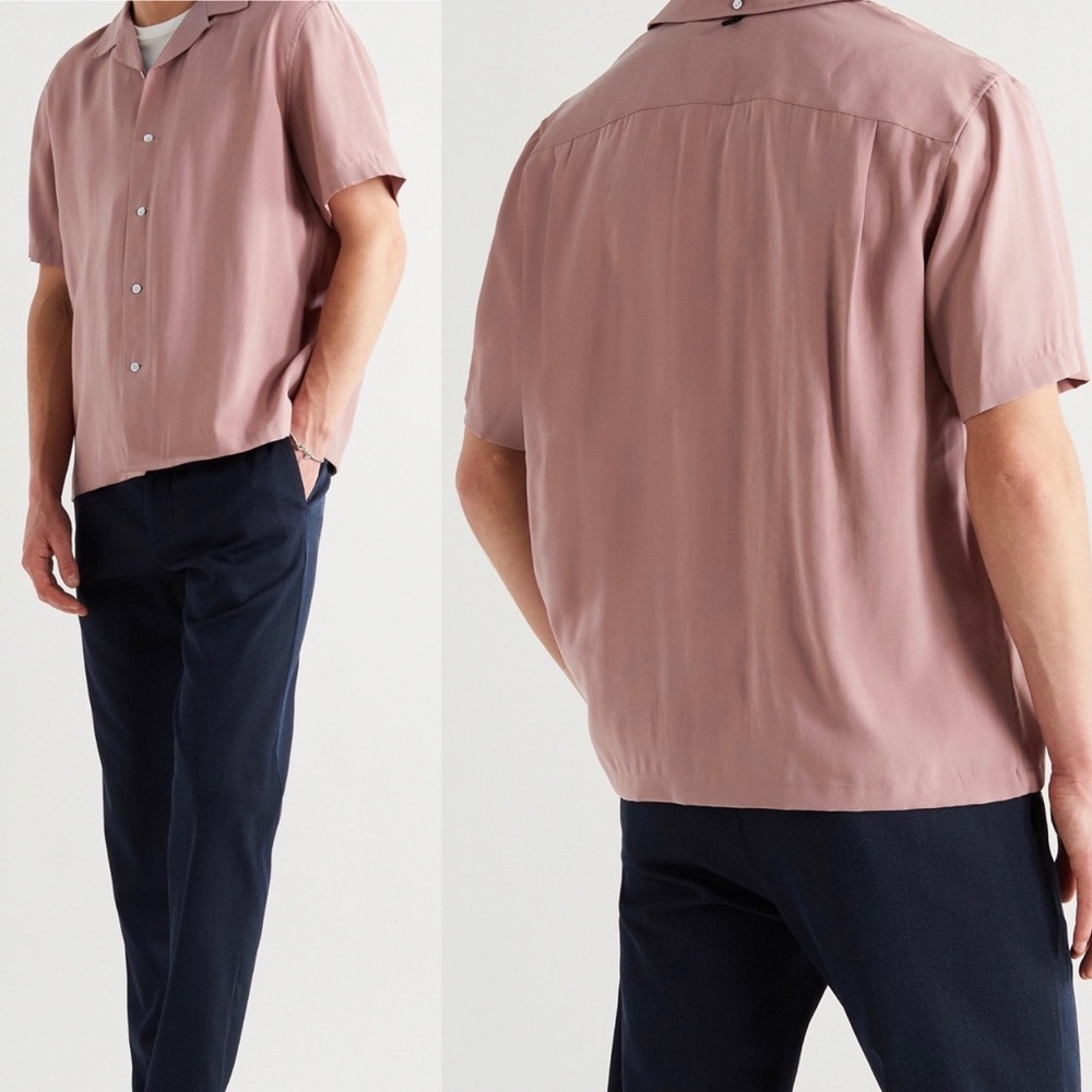 rag & bone NWOT Blush Short Sleeve Avery Shirt